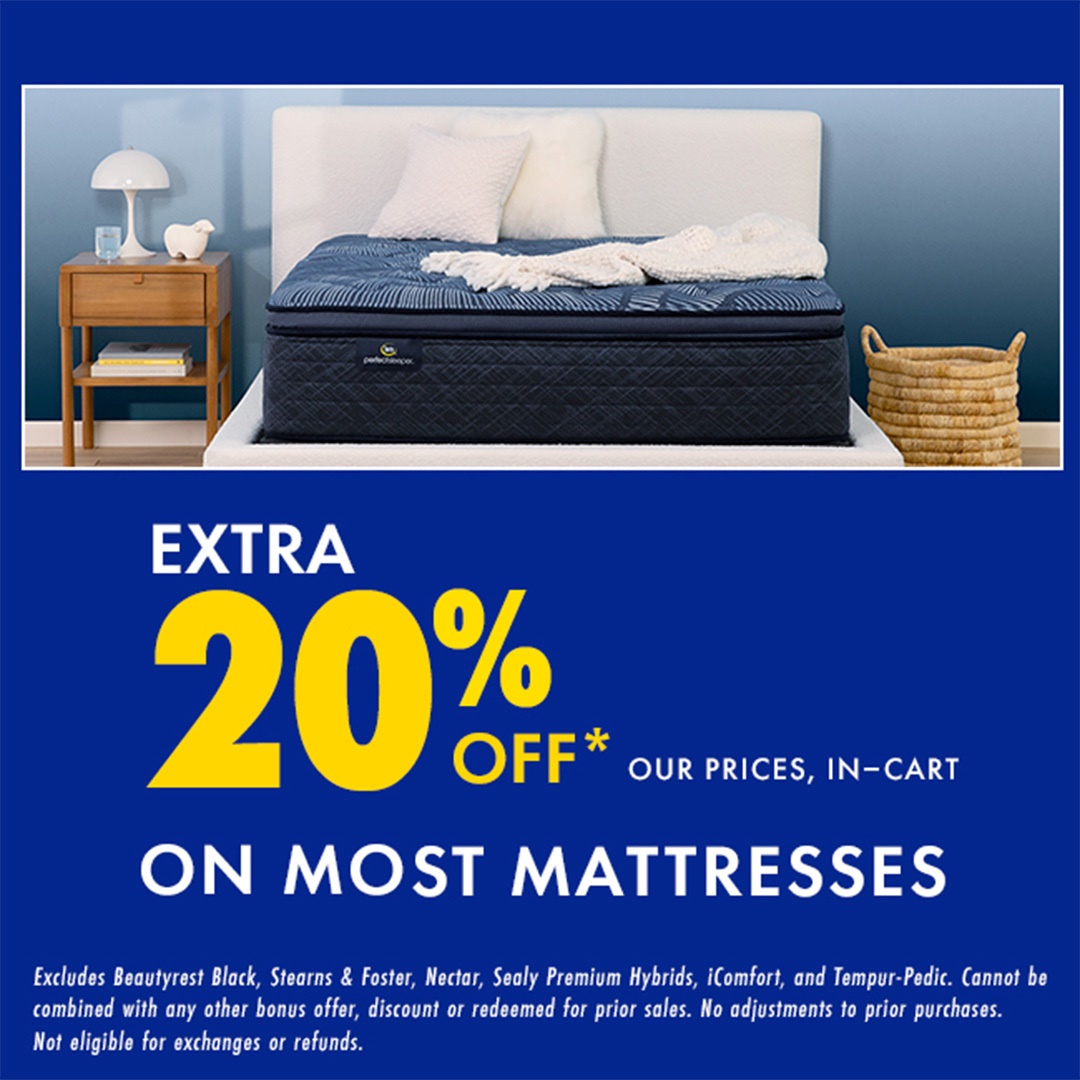 Extra 20 Off Matresses