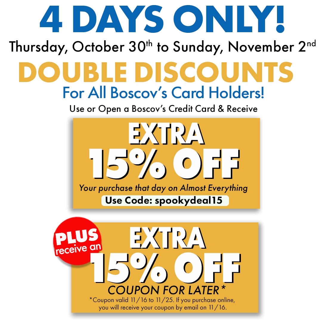 Double Discounts Banner