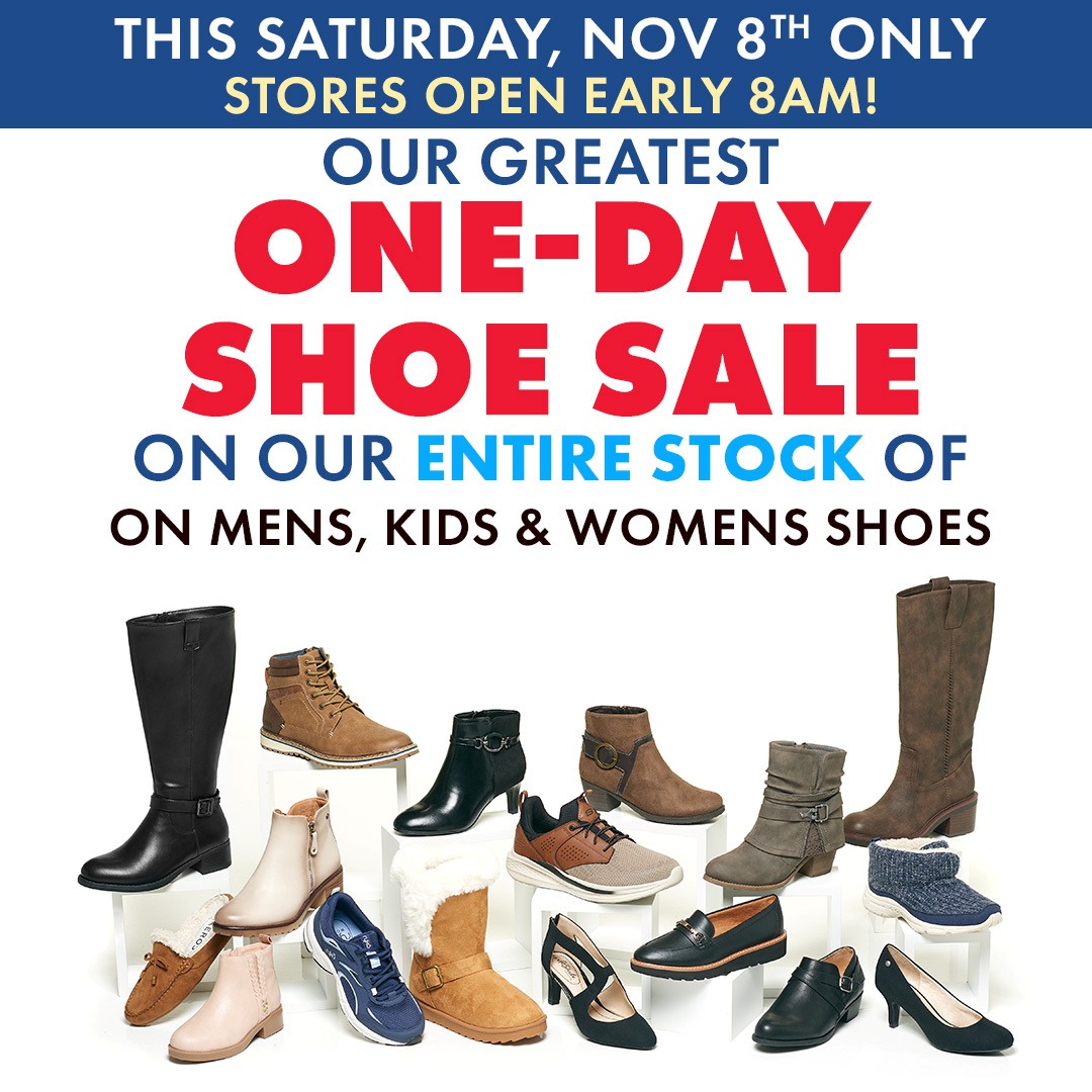 One Day Shoe Sale