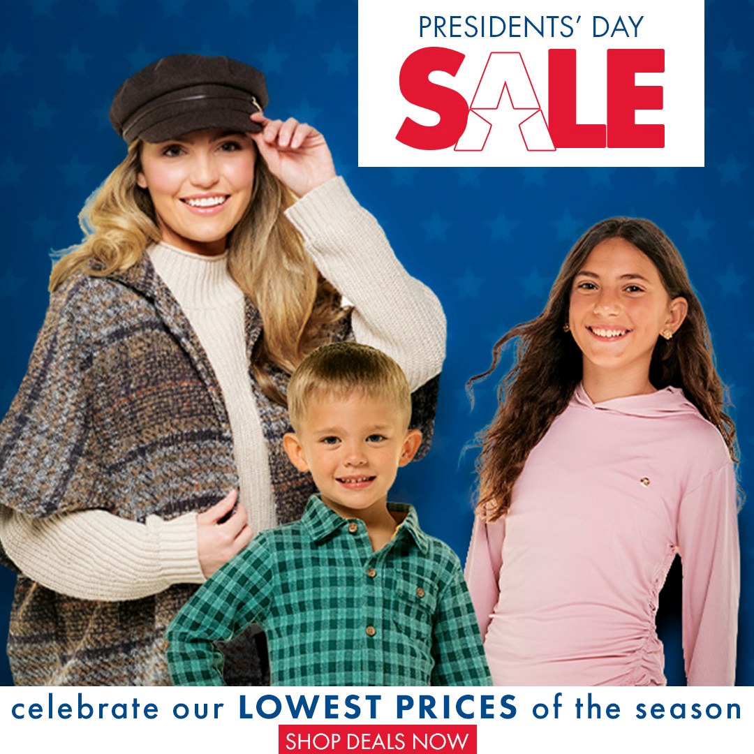 Presidents Day Sale