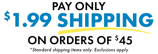 Free Shipping on orders of $59 or more