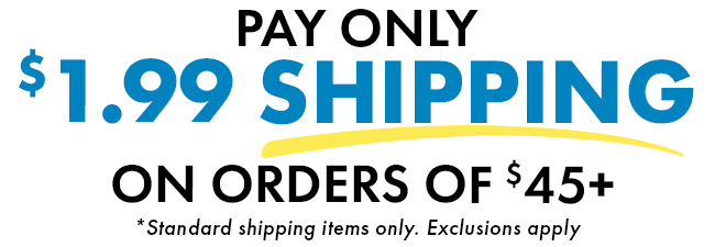 Free Shipping on orders of $59 or more