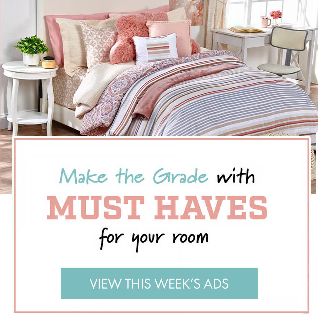 Make the grades with must haves for your room